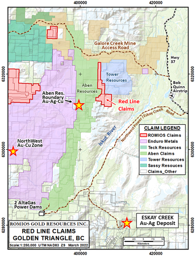 Romios Gold And Copperhead Resources Sign Option Agreement For Red Line ...